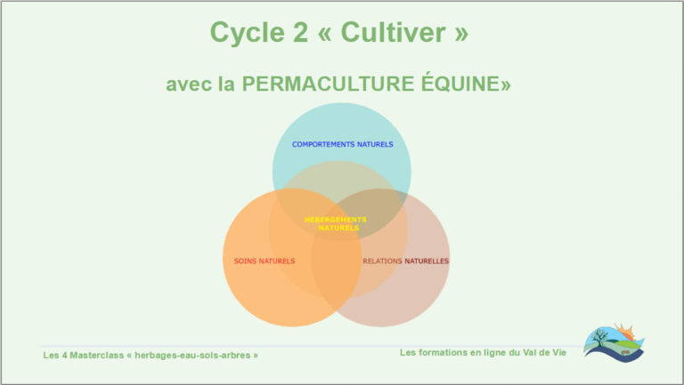 Cycle 2 “Cultiver avec la permaculture équine”